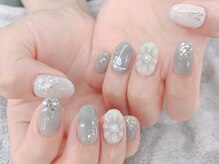 ディーネイル 四条烏丸(D-nail)/【山田】ぷっくりお花