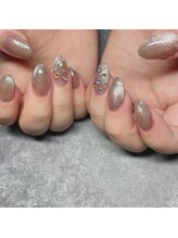 リブ(Lib)/マグネットネイル/ワンポイント