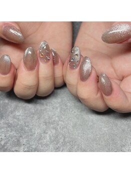 リブ(Lib)/マグネットネイル/ワンポイント