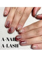 エーネイル エーラッシュ(A-NAIL A-LASH)/定額ネイル【倉敷】