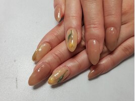 フラワーアートネイル