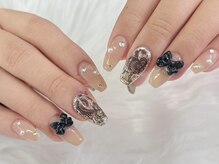 ミッドポイント(mid point)/レースネイル