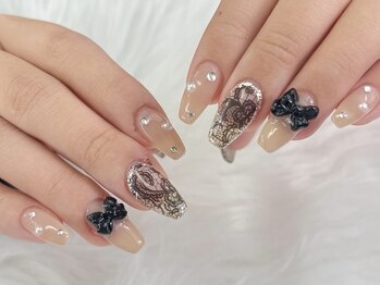 ミッドポイント(mid point)/レースネイル