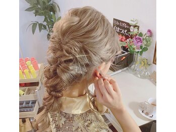 ルルレット(Lulu lit)/編みおろしヘア