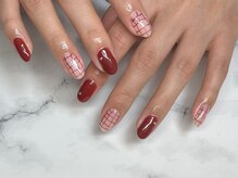 ハル(HARU)/チェックネイル