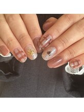 ペルシャ(Persian)/チェックネイル