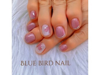 ブルーバードネイル(Blue bird nail)/ハートネイル