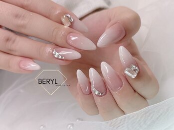 ベリル(BERYL)の写真/気分があがる指先♪『春』のお洒落かわいいトレンドArt続々*日にち限定メニューあり★自分だけのネイルを♪