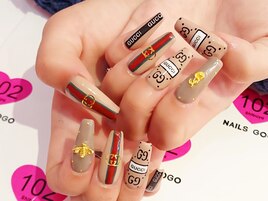 グッチ　gucci ブランドネイル