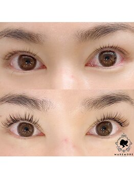 まつ毛エクステ専門サロン マドモア 大津店/次世代パーマ後≫エクステ装着