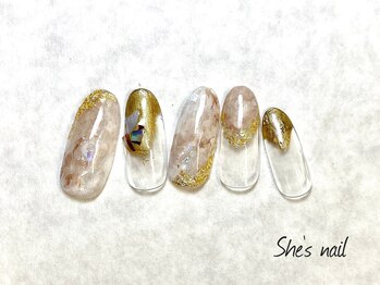 シーズネイル 渋谷店(She's nail)/新規お客様 オフ込み 6500円