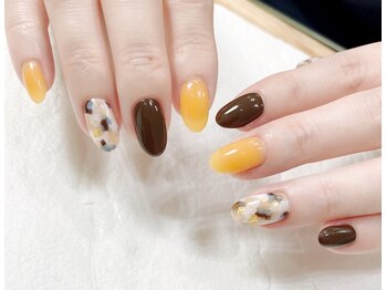 08ネイル(08 nail&school)/柄ネイル☆