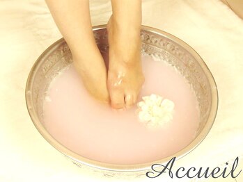 アクール(Accueil)/足湯のサービス