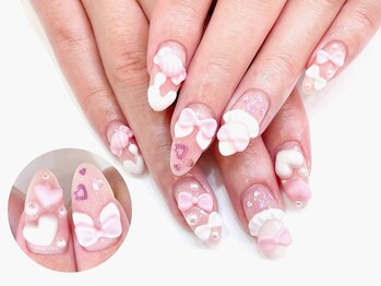 ネイルコレクション ピンク(Nail Collection Pink)/ジェル放題★量産・お姫様ネイル