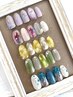 【パラジェル】梅雨～夏に向けて~trend nail~ ¥7500(新規他店オフ¥550)