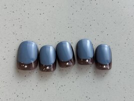 ブルーブラウンニュアンス