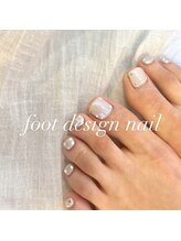 カミナネイル(KAMINA.nail)/foot simple design