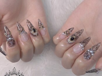 ティアラネイル(TIARA NAIL)/スカルプベース自由¥13000