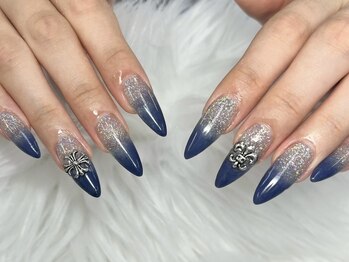 エマネイル プラスキハクヤ 枚方店(EmaNail+KIHAKUYA)/長さだしデザインコース