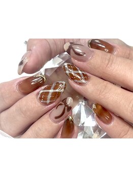 手描きアートが得意なサロン