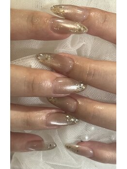 エムワイエスドットネイル(mys.nail)/マグネット＋ラメグラ