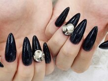 キャリコ(calico)/ストーンアート2本