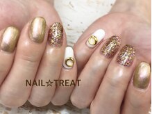 ネイルトリート 茨木駅前店(NAIL TREAT)/大人の夏ネイル♪