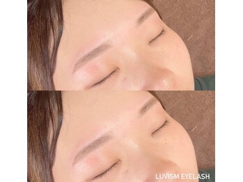 ラヴィズム アイラッシュ アンド ネイル (LUVISM)/アイブロウWAX★ 担当:浅井