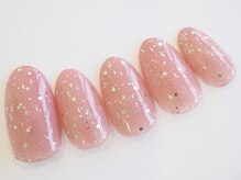 ネクストネイル(NEXT NAIL)/ラメ×シンプル