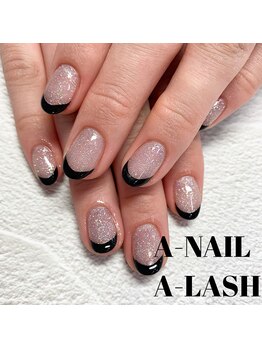 エーネイル エーラッシュ(A-NAIL A-LASH)/フレンチネイル【倉敷】