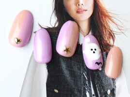 ハロウィンネイル/オフ込¥8990