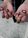 ボルドー × ニュアンス