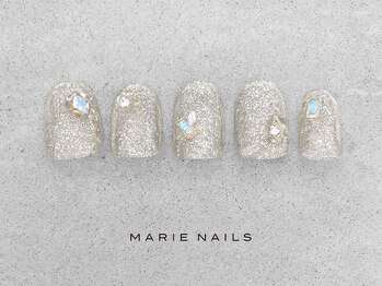 マリーネイルズ 横浜店(MARIE NAILS)/定額¥8,800　キラキラ　1024d