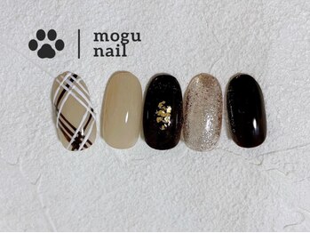 モグネイル(Mogunail)/バレンタインネイル/冬ネイル