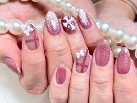 チェックネイル