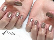 イハナ(ihana)/シルクマグネット＊ブラウン