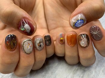 イビズ 新宿店(eviz)/ニュアンスネイル