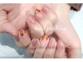 ネイルパキラ(nail pachira)/お手軽☆マーブル