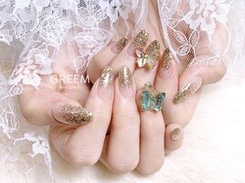 ちょうちょネイル