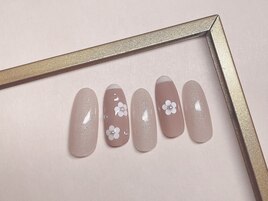 お花ネイル