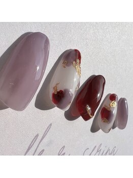 ふるーる/塗りかけネイル