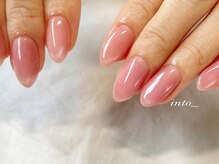 ネイルサロン イントゥ(into_)/マグネット　ピンク　パープル