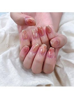 エスパルティール(Spartir)/うるうる透け感ネイル