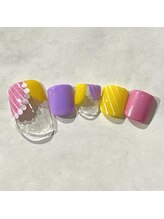 ニーマルニ ザ ビューティー(202 the beauty)/フットジェルデザイン