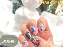 ピーボックス(P BOX)/☆キャラ 模写 3D 推しネイル☆