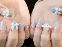 シオネイルサロン 下北沢2号店(sio.nailsalon)/パーツ込おまかせコース(90min)