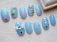 ネイル マテリア 池袋店(Nail Materia)の写真/シェル/きらきらホイル/マグネットのニュアンスデザイン豊富*人気のミラー/オーロラも大人可愛くアレンジ◎