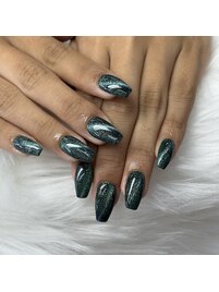 秋冬に可愛いグリーンマグ☆