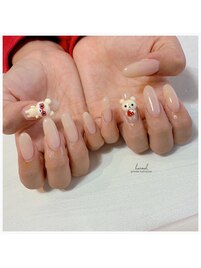 クマ3Dネイル【オーダーパーツ】