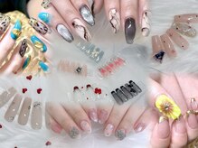 プルトワ(pourtoi)の雰囲気（トレンド感あるデザイン☆ハンド、フット同時施術可能で時短！）